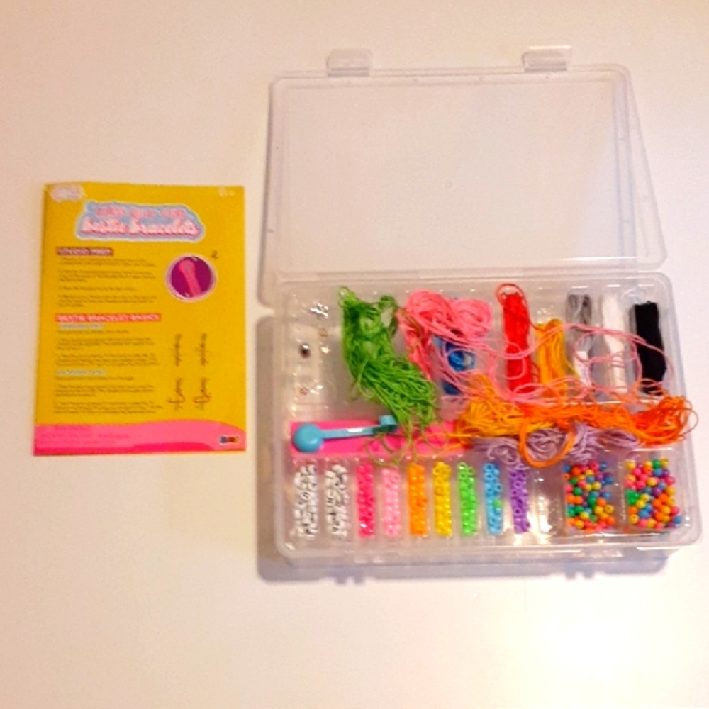 Friendship Bracelet Making Kit - Make Your Own Bestie Bracelets Kit